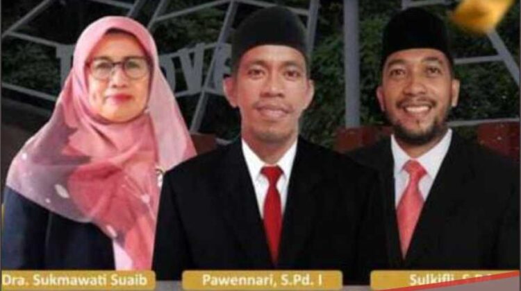Pawennari Terpilih Jadi Ketua Bawaslu Luwu Timur, Ini Susunan Divisinya