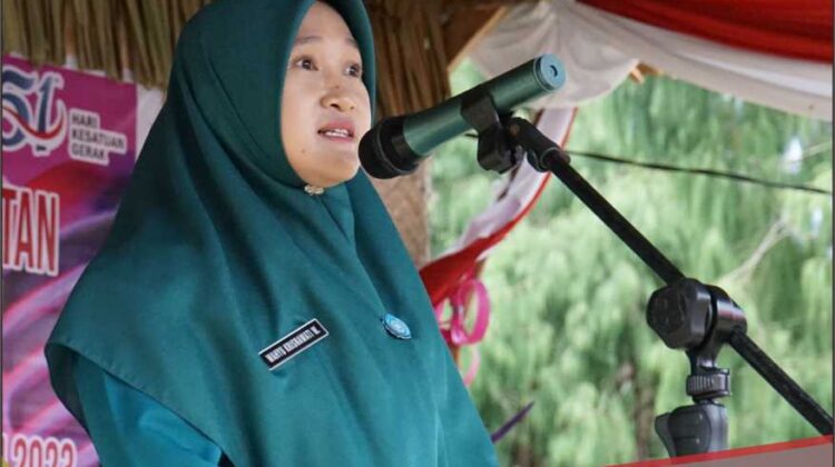 Ketua PKK Kecamatan se- Lutim Ikut Lomba Pidato