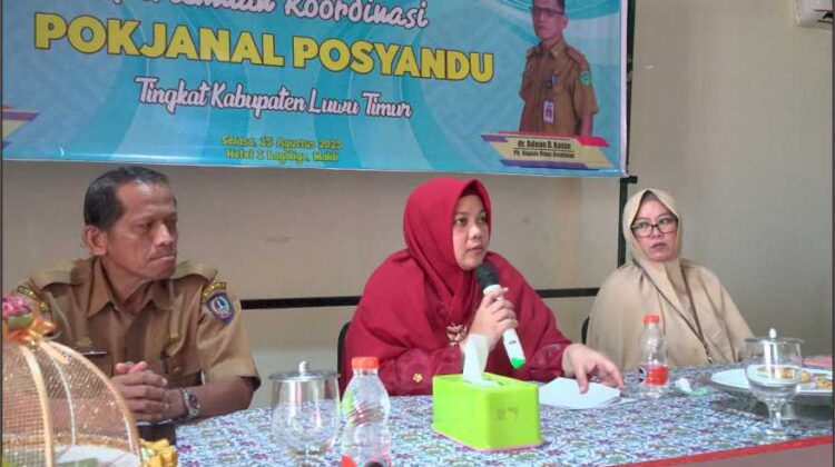 Buka Pertemuan Pokjanal, Aini : Kesehatan Tanggung Jawab Bersama