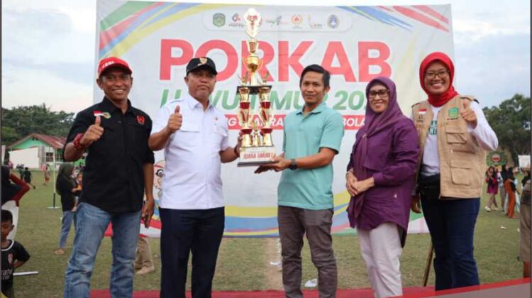 Bupati Tutup Porkab 2023, Tomoni Juara Umum