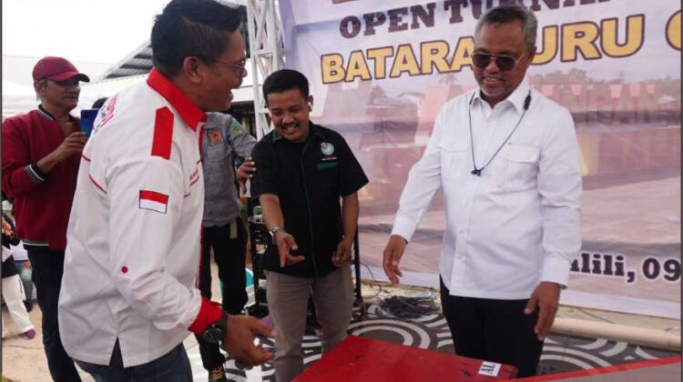 Bupati Buka Turnamen Domino di PNM : Ajang Silaturahim