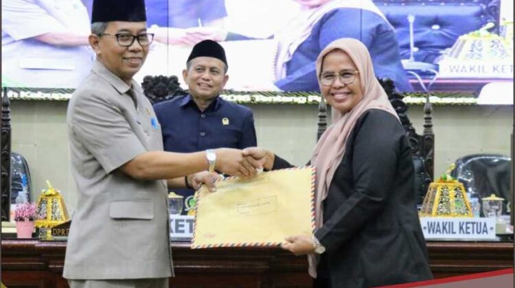 DPRD Lutim Terima Ranperda APBD 2024 dari Pemkab Lutim