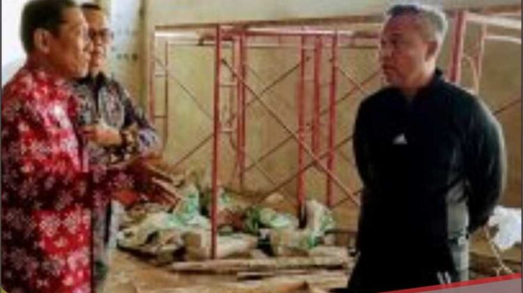 Bupati Lutim Tinjau Pembangunan Rumah Sakit Atue
