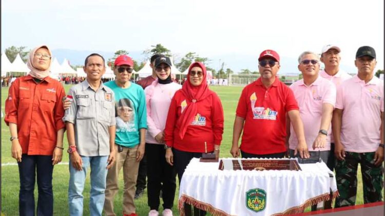Stadion Sepakbola Malili Diresmikan, Diberi Nama Stadion Andi Hasan Opu To Hatta