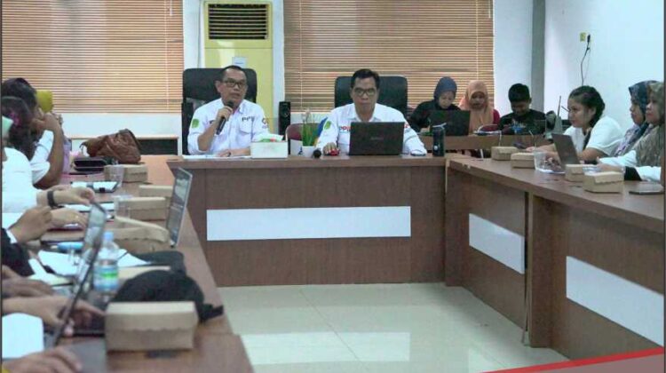 Finalisasi Pengisian SAQ 2023, PPID Utama Rapat Bersama PPID Pelaksana