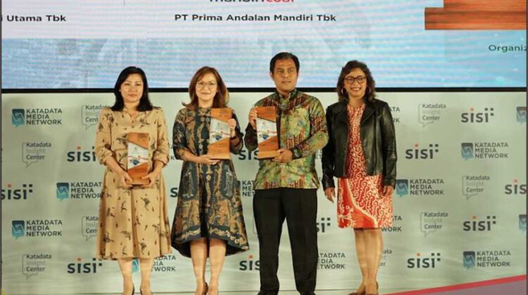 Komitmen Terhadap Keberlanjutan, PT Vale Raih Corporate Sustainability Award 2023