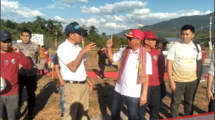 Turnamen Bola Voli dan Mini Soccer Lampia Cup I Dimulai, PT. CLM Jadi Sponsor Utama