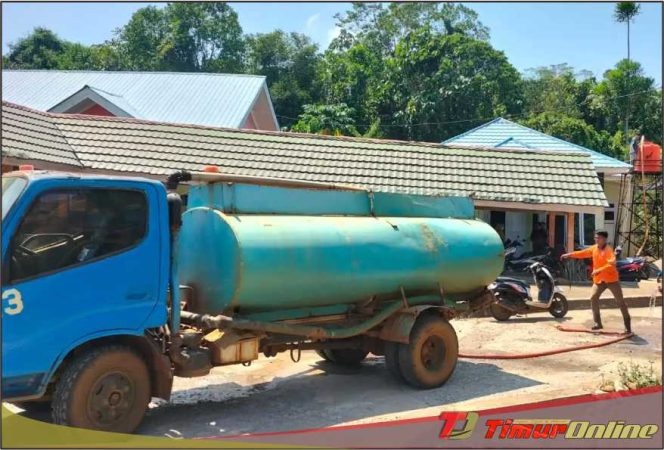 
					Maksimalkan Pelayanan, CLM Suplai Air Bersih ke Puskesmas Lampia