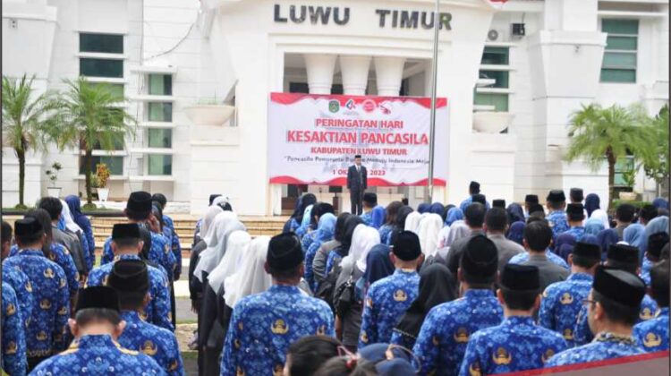 Bahri Suli Pimpin Upacara Hari Kesaktian Pancasila