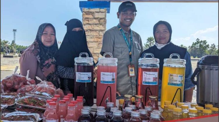 Kelompok Tani Organik Binaan PT Vale Ikut Ramaikan Gerakan Pangan Murah Serentak di Morowali