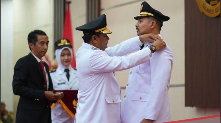 Akbar Andi Leluasa Resmi Jabat Wakil Bupati Lutim
