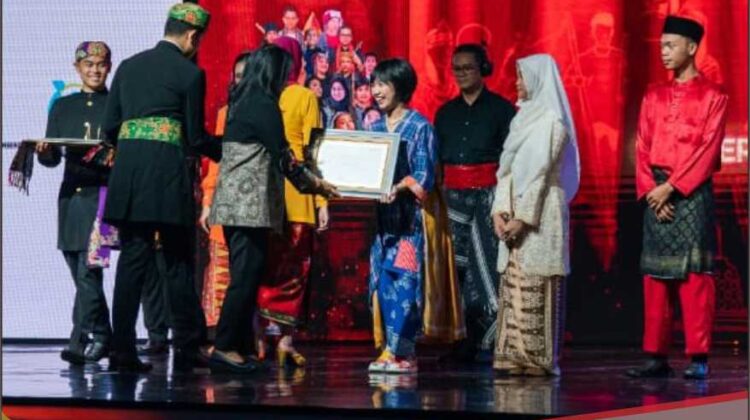 Pelajar Lutim Terima Anugerah Kebudayaan Indonesia 2023