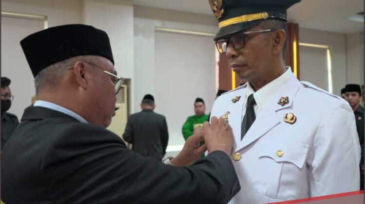 Bupati Lutim Lantik 31 Pejabat Struktural, Salah Satunya Kadis Perkimtan