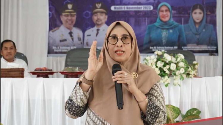 Sufriaty Budiman Paparkan Peran TPPS Dalam Percepatan Penurunan Stunting di Tingkat Desa