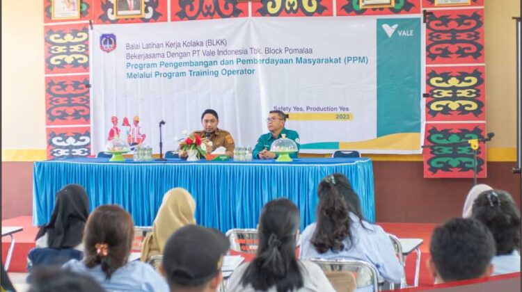Vale IGP Pomalaa Beri Latihan Keterampilan Pengoperasian Alat Berat untuk Talenta Lokal