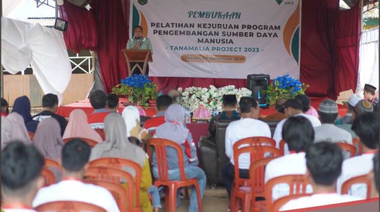 Vale Tingkatkan Skill Angkatan Kerja Lokal untuk Blok Tanamalia