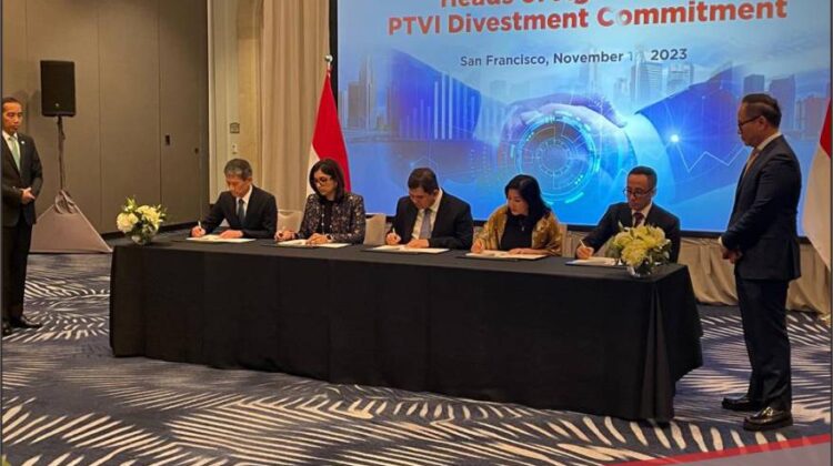 Vale Menandai Pencapaian Bersejarah dengan Penandatanganan Perjanjian Pendahuluan Divestasi