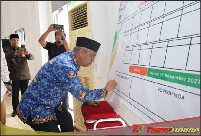 
					Bupati dan Wakil Bupati Lutim ikut Rakor FKUB Sekaligus Deklarasi Pemilu Damai 2024