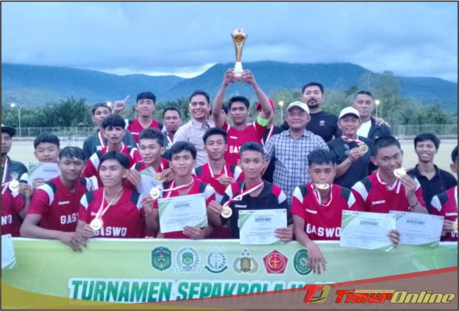 
					Gaswo U-19 Juara Forkopimda Cup, Begini Kata Wabup Lutim