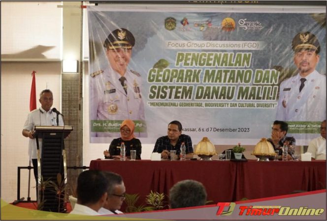 
					Budiman Ajak Semua Pihak Wujudkan Geopark Matano dan Sistem Danau Malili Berkelanjutan