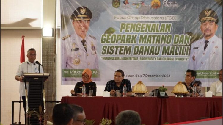 Budiman Ajak Semua Pihak Wujudkan Geopark Matano dan Sistem Danau Malili Berkelanjutan