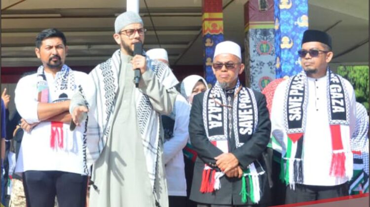 Suardi Ismail Minta Warga Luwu Timur Terus Dukung Palestina