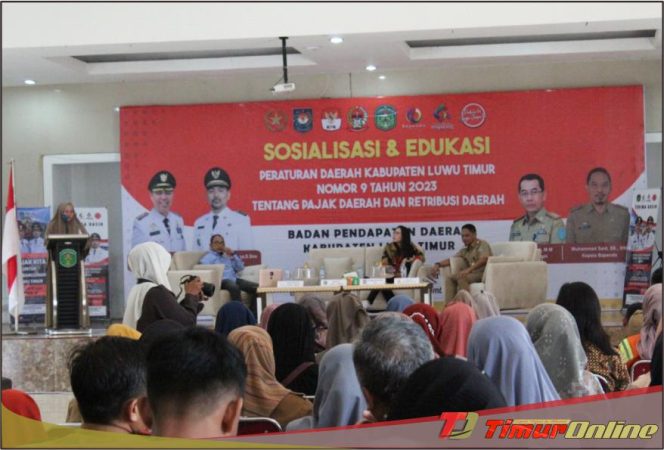
					Lutim Kabupaten Pertama di Sulsel  Sosialisasi Perda Nomor 9 Tahun 2023 Tentang Pajak Daerah