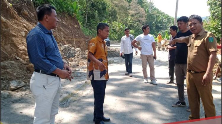 Komisi III DPRD Lutim Pantau Pembangunan Jalan Kawata – Ledu-Ledu