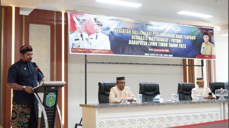 Buka Sosialisasi PATBM, Wabup Akbar Leluasa Ingatkan Pentingnya Perlindungan Anak