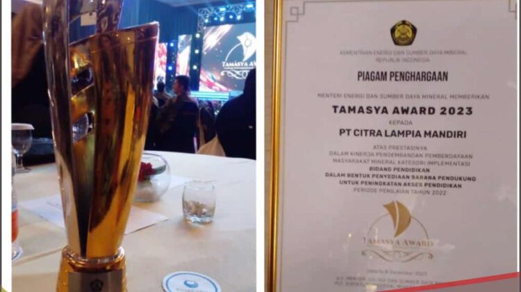 CLM Raih Penghargaan Tamasya Award dari Kementrian ESDM atas Kinerja PPM Terbaik 2023
