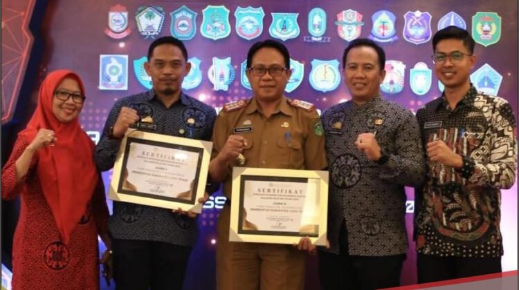 Pemkab Lutim raih Dua Penghargaan Prestasi Ekonomi dan Keuangan Digital Tahun 2023