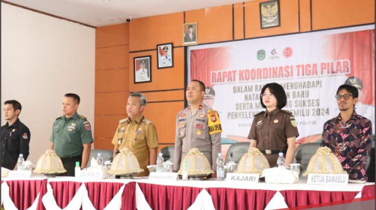 Buka Rakor Tiga Pilar, Budiman : Daerah Ini Kondusif Karena Kita Peduli dan Bersinergi