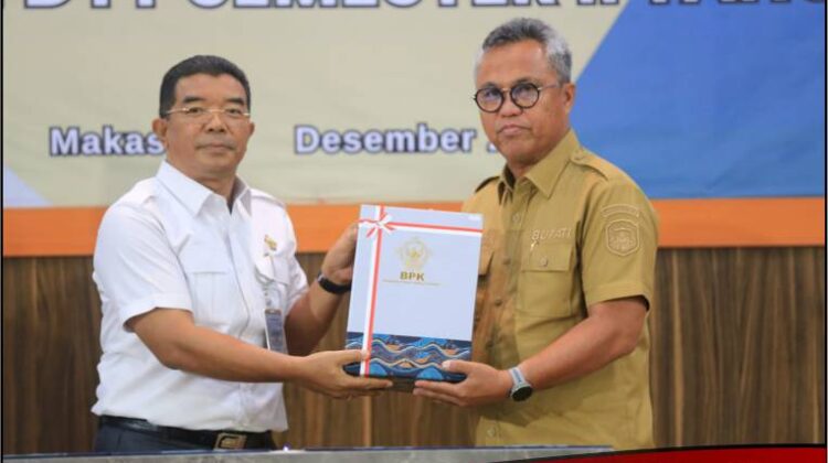 Pemkab Lutim Terima LHP Kinerja dan DTT Semester II Tahun 2023 dari BPK Sulsel