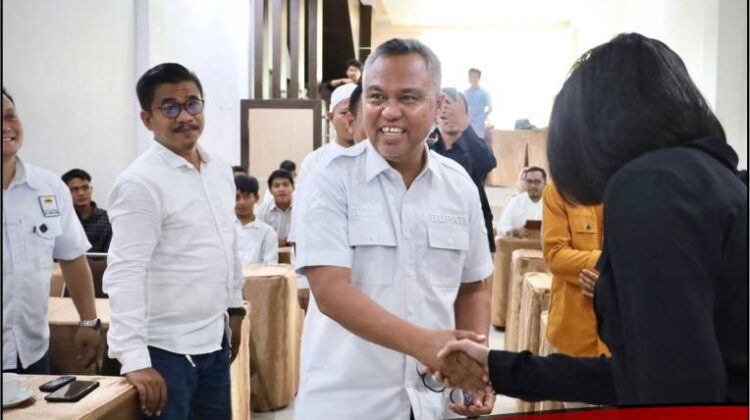Bupati Budiman Berkomitmen Mendukung Penuh dan Siap Kolaborasi Dengan HIPMI Lutim