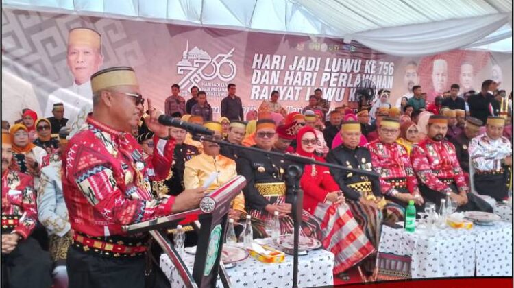 Di HJL HPRL, Bupati Lutim : Ini Spirit Wija To Luwu