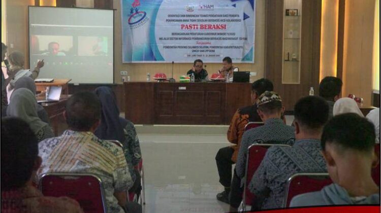 Pemkab Luwu Timur Gelar Lokakarya PASTI BERAKSI dan Pelatihan Pendataan