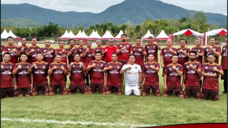 Ini Hasil Eksebisi Sepakbola HJL HPRL di Stadion Andi Hasan