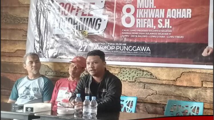 Lebih Dekat Dengan Ikhwan Aqhar Rifai, Caleg DPRD Propinsi Dapil Luwu Raya