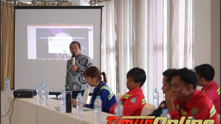 Komitmen Terhadap Perlindungan HAM, PT Vale Bekali Pelatihan untuk Tim Proyek Tanamalia