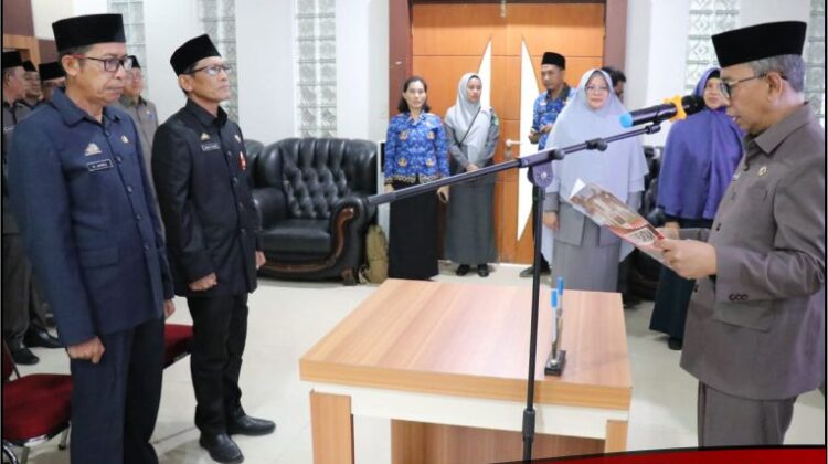 Dua Pejabat Eselon II di Lutim Dapat Jabatan Baru