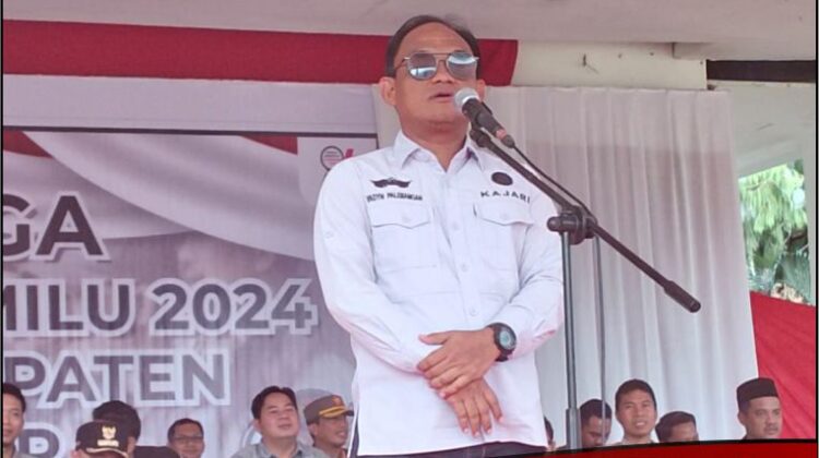 Hadiri Apel Siaga Pemilu, Kajari : Sentra Gakkumdu Hadir Untuk Menjaga Proses Pemilu Berjalan Sesuai Hukum