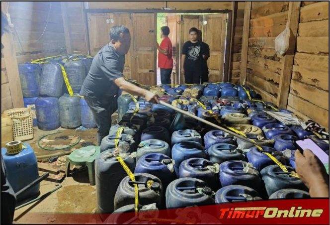 
					Polres Lutim Amankan 8.122 Liter BBM di Desa Pekaloa, Kasat Reskrim : Belum Ada Tersangka