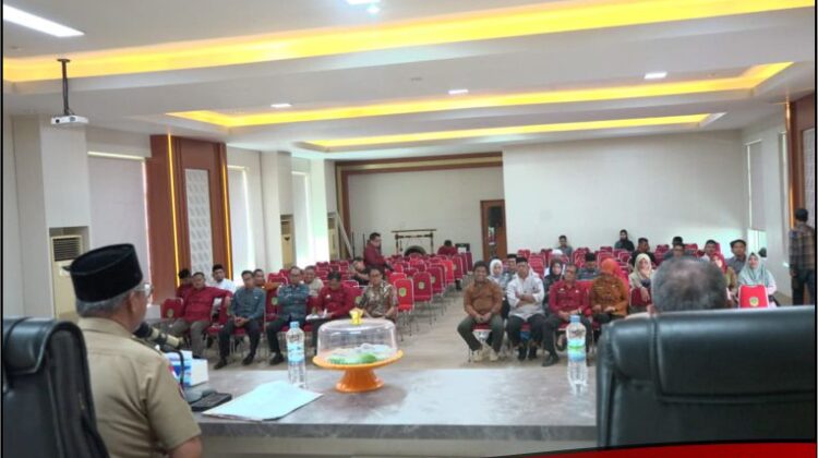 Bupati Budiman Buka Rakor Persiapan Pelantikan Pengurus DMI Lutim