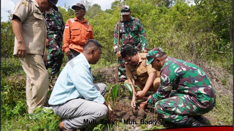 PT Vale  Sinergi Pemda Lutim, Tanam Pohon di Areal Persetujuan Penggunaan Kawasan Hutan