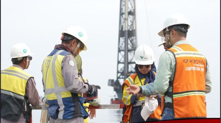 Vale IGP Morowali Memulai Pemancangan Pembangunan Pelabuhan Saprolite Ore