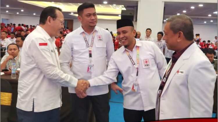 Sarkawi Hamid Hadiri Musprov XII PMI Sulsel