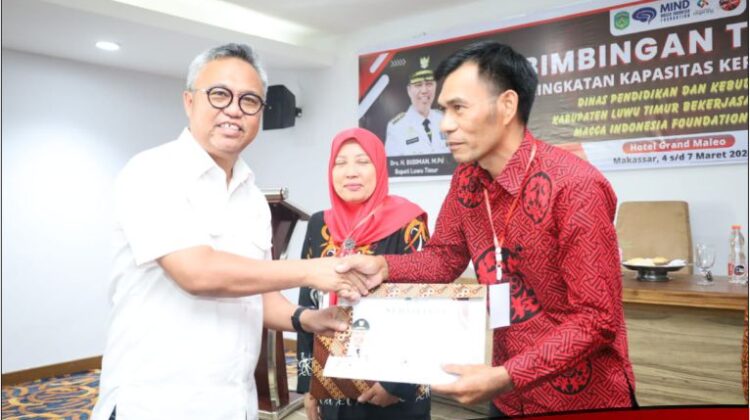 Budiman Tutup Bimtek Peningkatan Kapasitas Kepala Sekolah