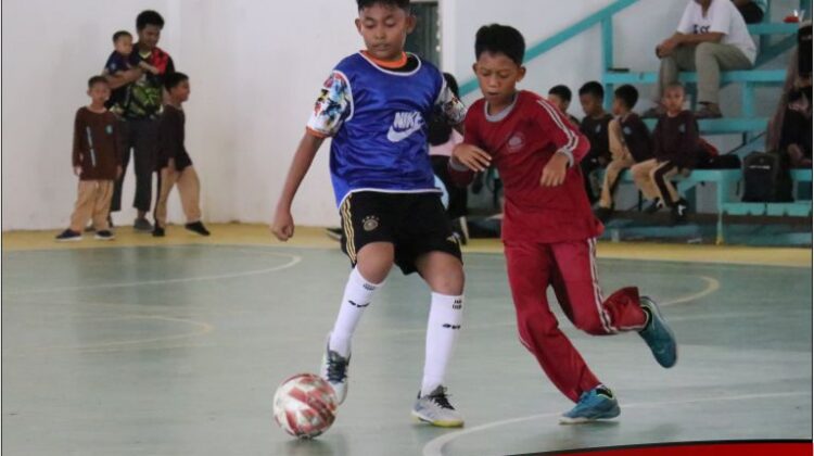 YPWI Lutim Gelar Turnamen Futsal Antar SDIT se Luwu Timur