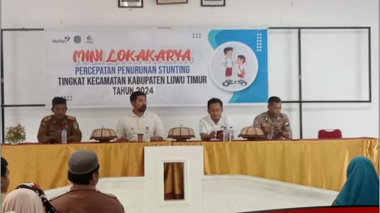 Akbar Pimpin Mini Lokakarya Percepatan Penurunan Stunting