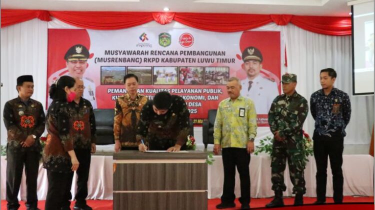 Pemerintah Kabupaten Luwu Timur Gelar Musrenbang RKPD Tahun 2025